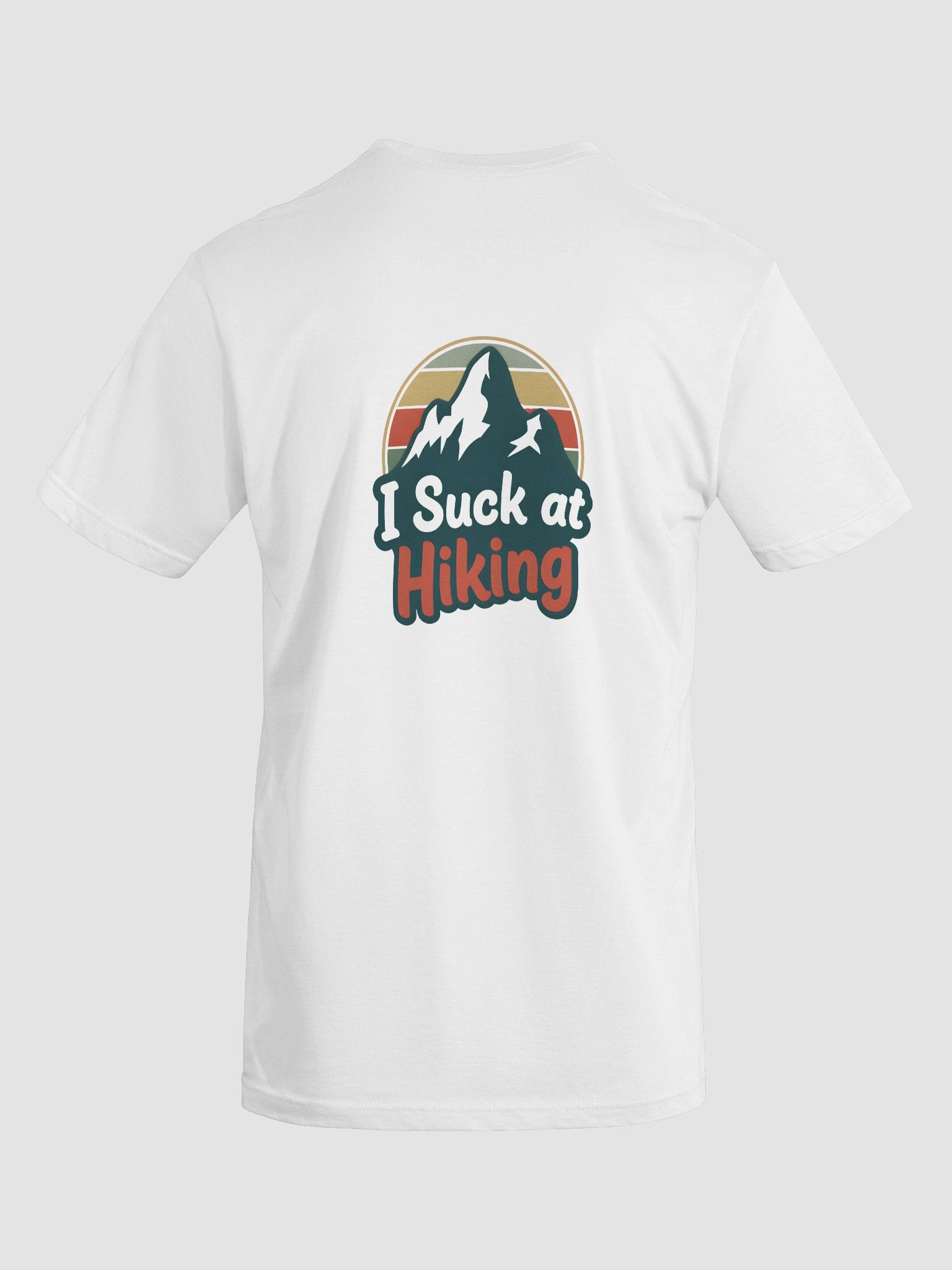 Leo Retro I Suck at Hiking Shirt product image (40)