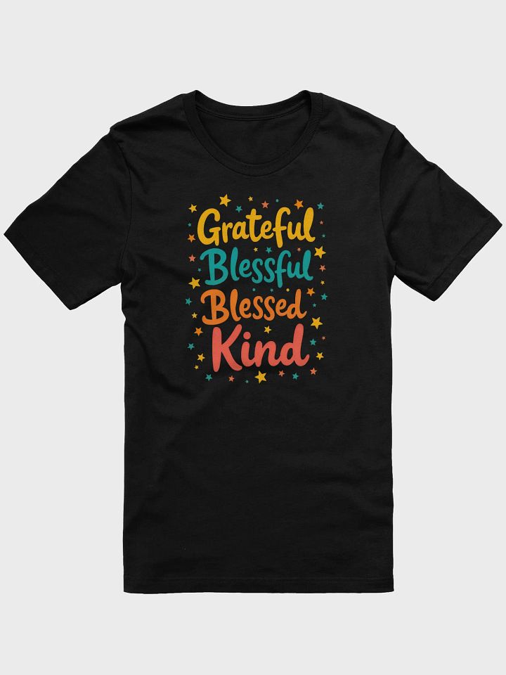 Grateful & Blessed Stars T-Shirt product image (1)