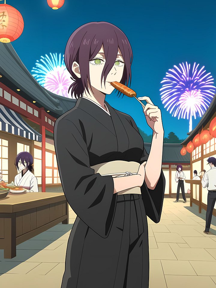SFW Chainsaw Man Reze 10 pack mystery 4 x 6 photo bundle product image (1)
