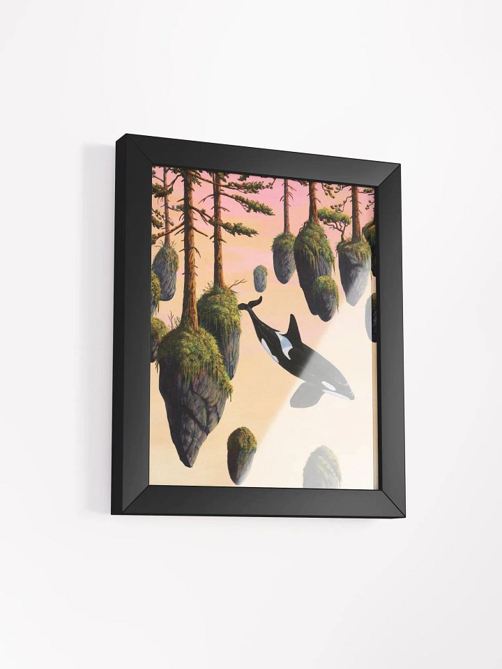 Solo Flight Wood Framed Matte Poster product image (12)
