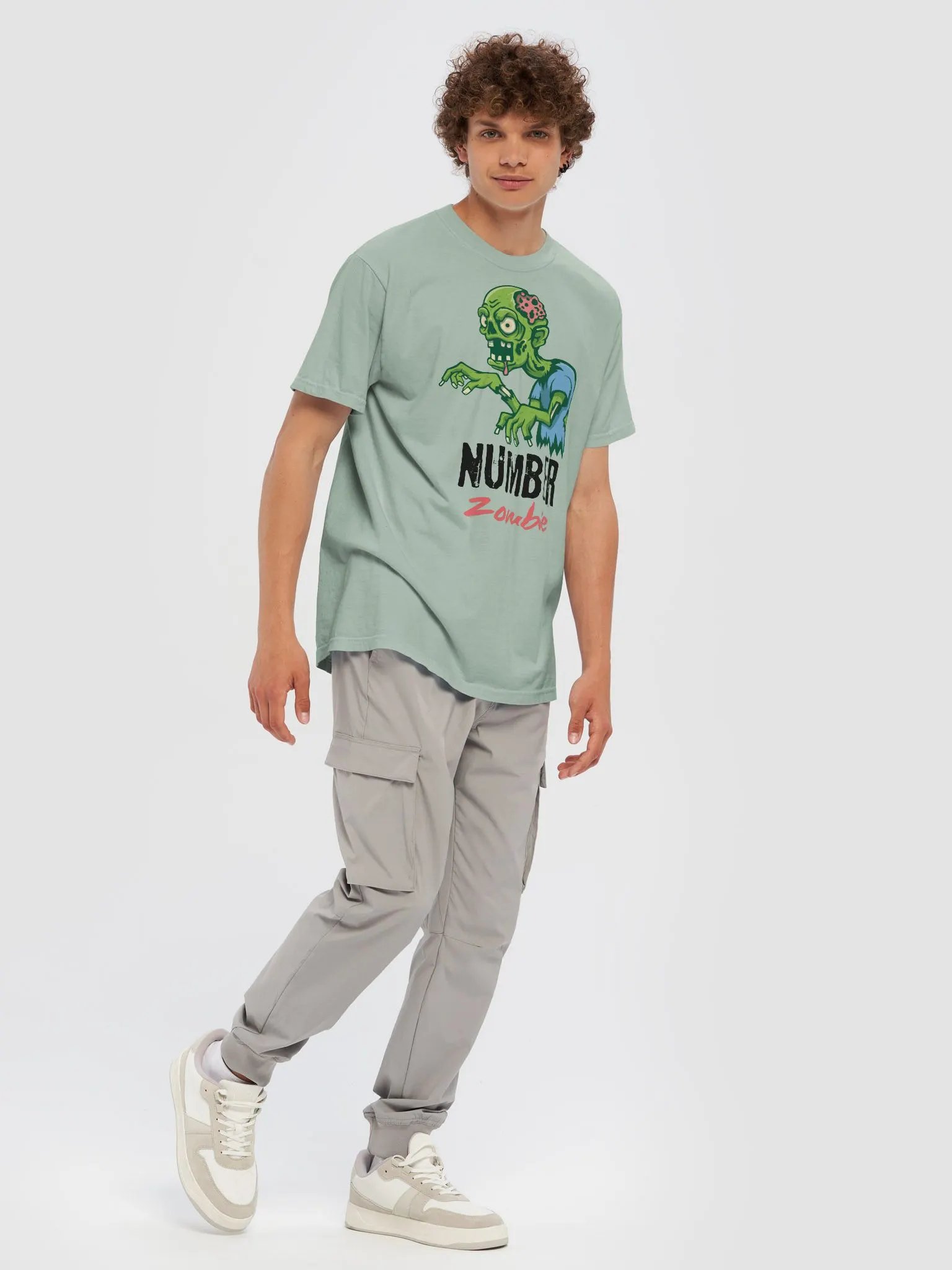 Number Zombie Decay Cartoon T-Shirt product image (76)