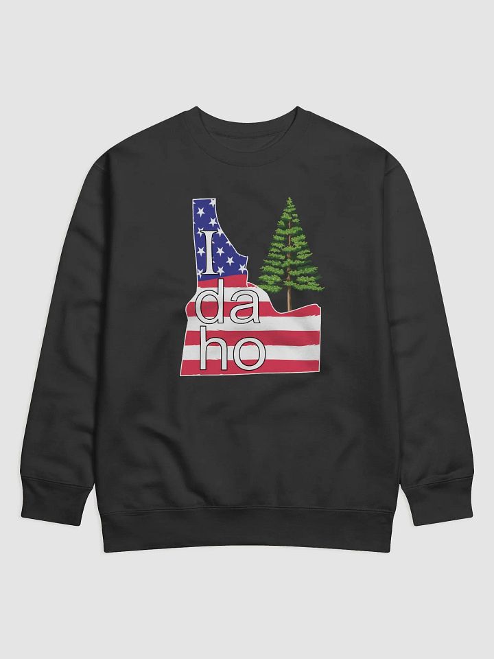 Patriotic Idaho State Sweatshirt product image (1)