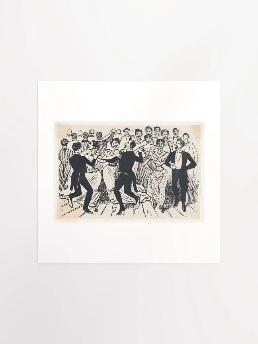 Los 41 Maricones Encontrados En Un Baile De La Calle De La Paz El 20 De Noviembre De 1901 by José Guadalupe Posada (1901) - Print product image (5)