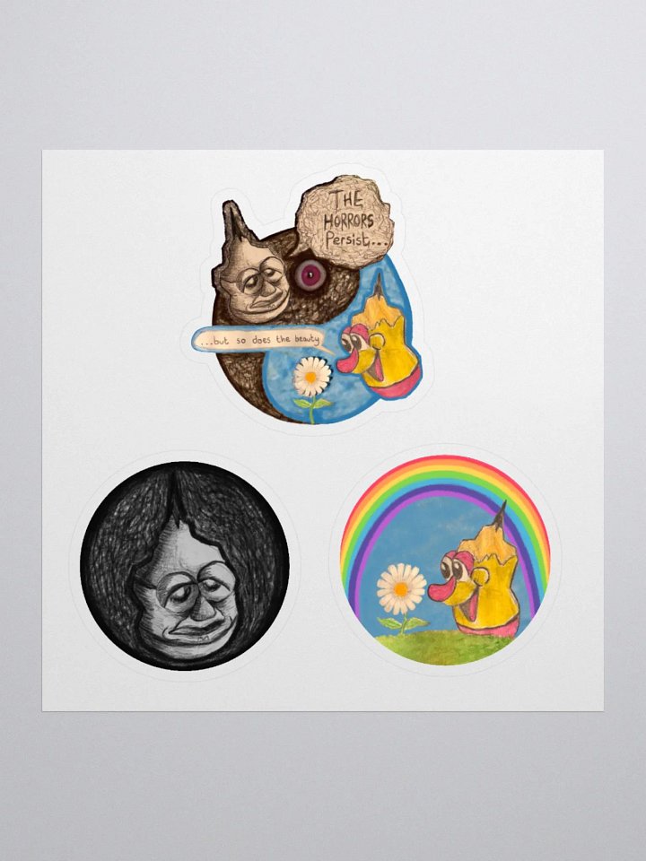 The Duality of Existence (3 STICKER PACK) product image (1)