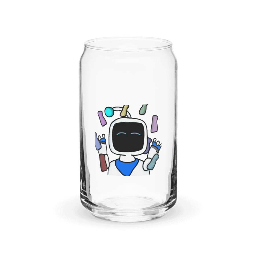 Astro bot celebrate drinking glass product image (1)