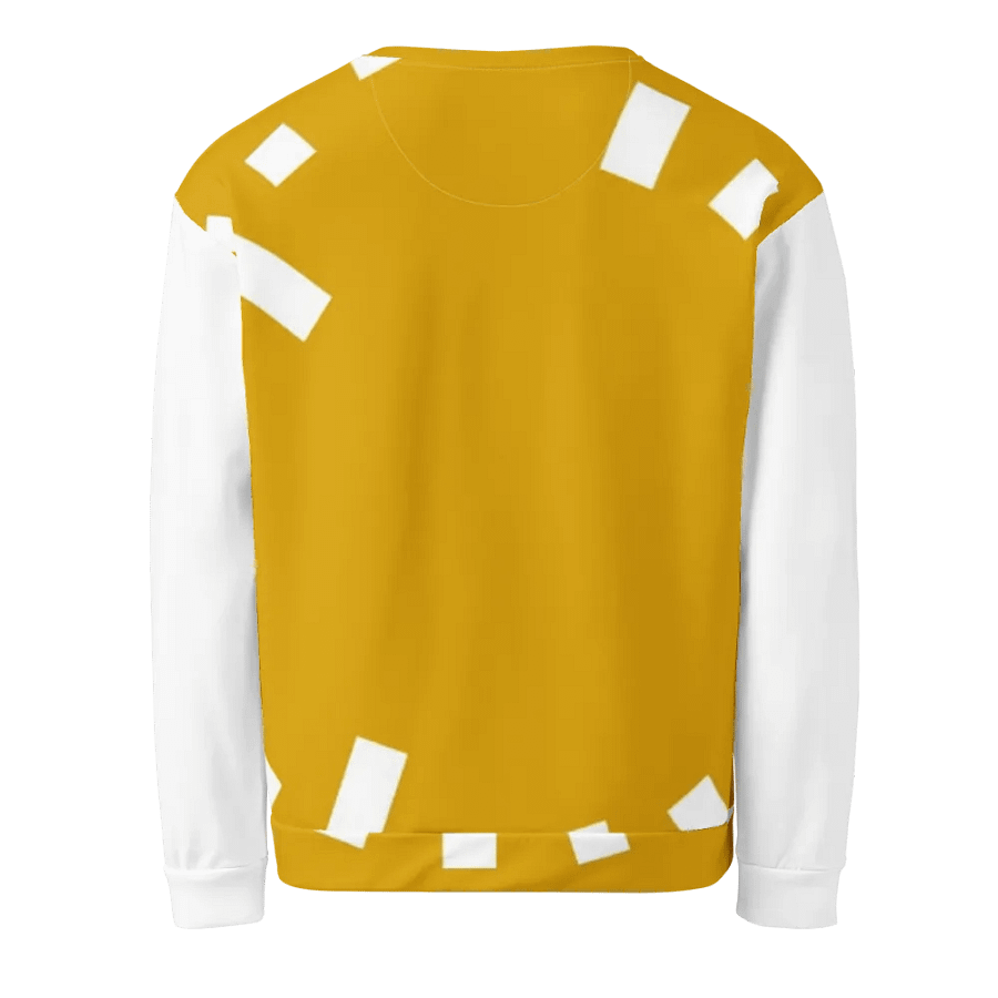 Clock Mustard Mosaic Unisex Sweatshirt product image (2)