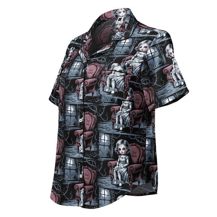 Midnight Veil Designs 'Lost Souls' Gothic Pyjama Top - All-Over Print Women's Short Sleeve product image (1)
