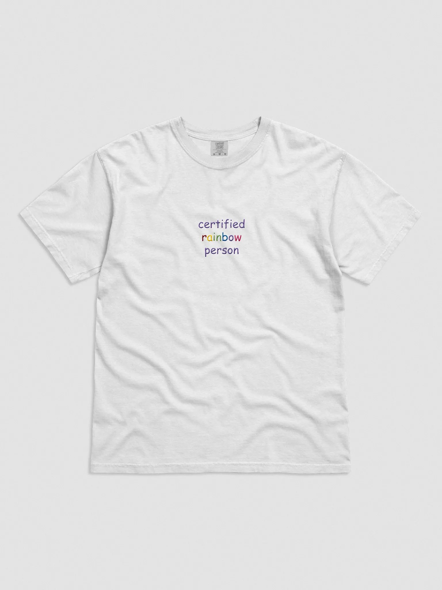 Certified Rainbow Person Tee product image (19)