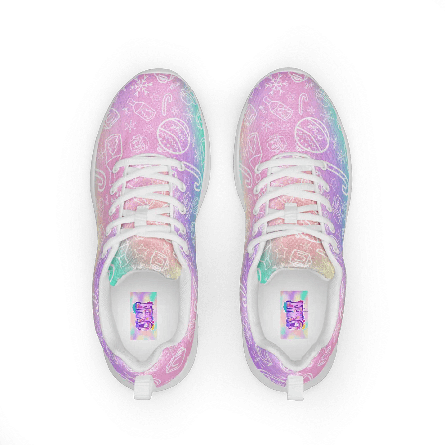 Limited Edition Christmas Tie Die Men's Athletic Shoes product image (2)