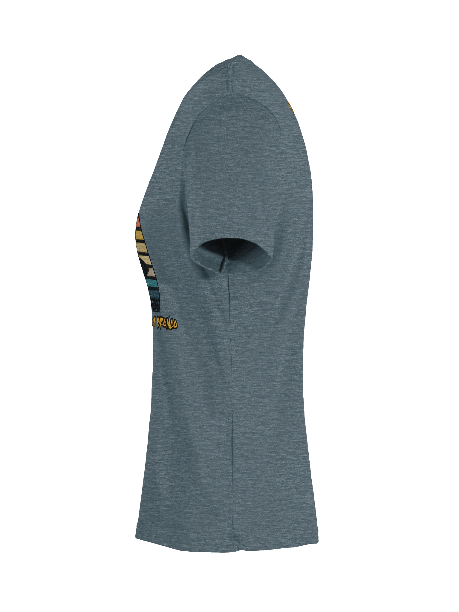 Destination Bigfoot Bronco Classic Logo Bella+Canvas Women's Relaxed V-Neck T-Shirt (Multiple Colors Available) product image (88)