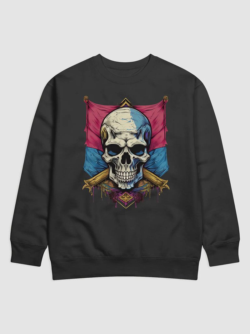 Skull Design Long Sleeve 001 by Azfaribn