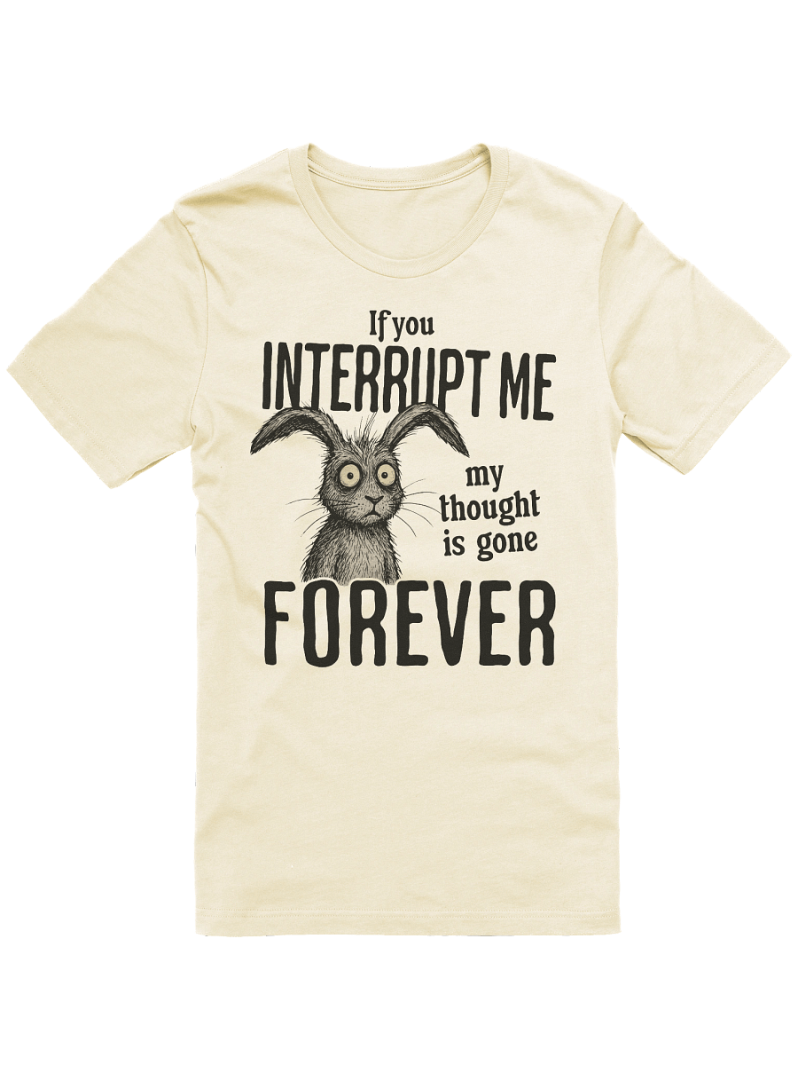 Forgetful Rabbit Tee product image (1)