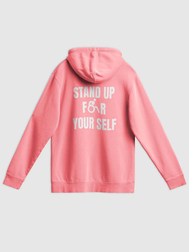 Stand Up For Your Self Hoodie PINK product image (2)