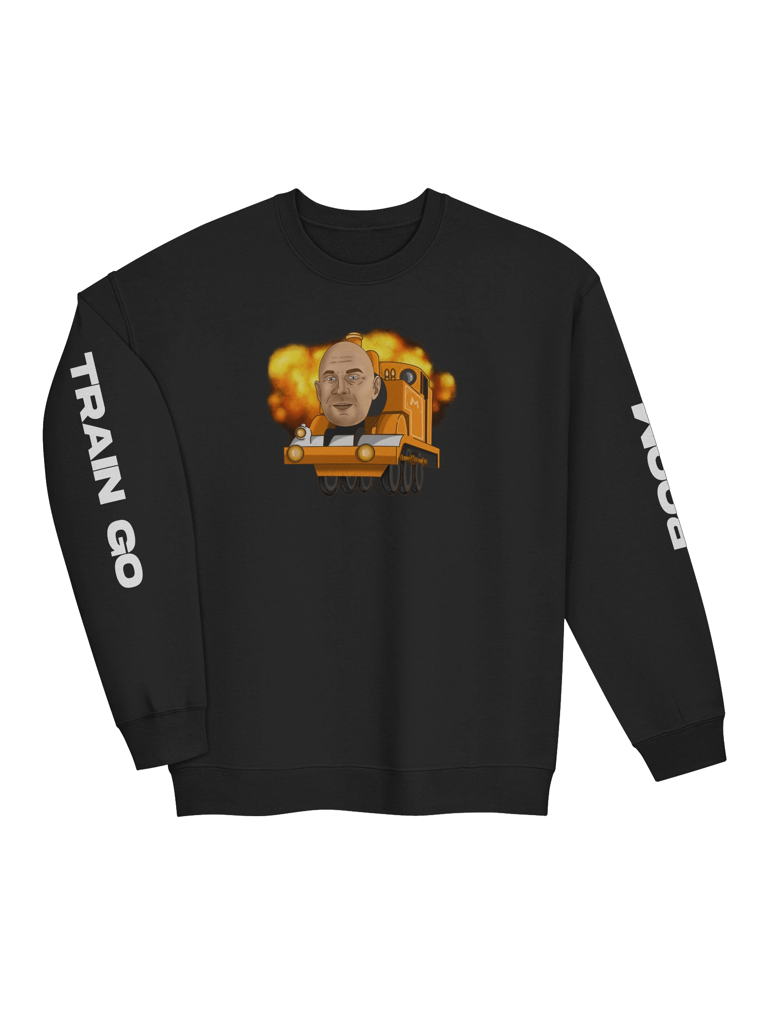 train go boom - crewneck product image (3)
