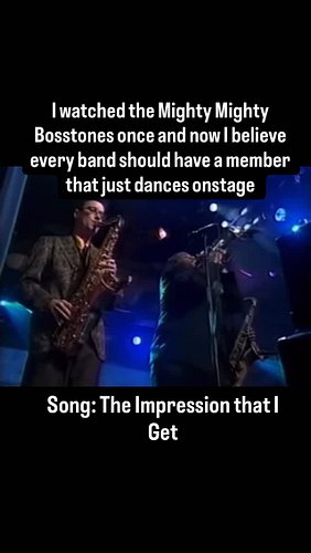 Ska punk is a pretty underrated genre and The Mighty Mighty Bosstones certainly know how to boogie. #themightymightybosstones...