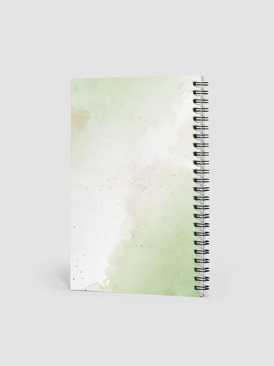 Serene Leaf Spiral Notebook product image (2)