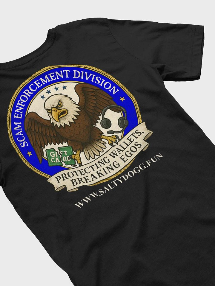 Scam Enforcement Division T-Shirt product image (1)