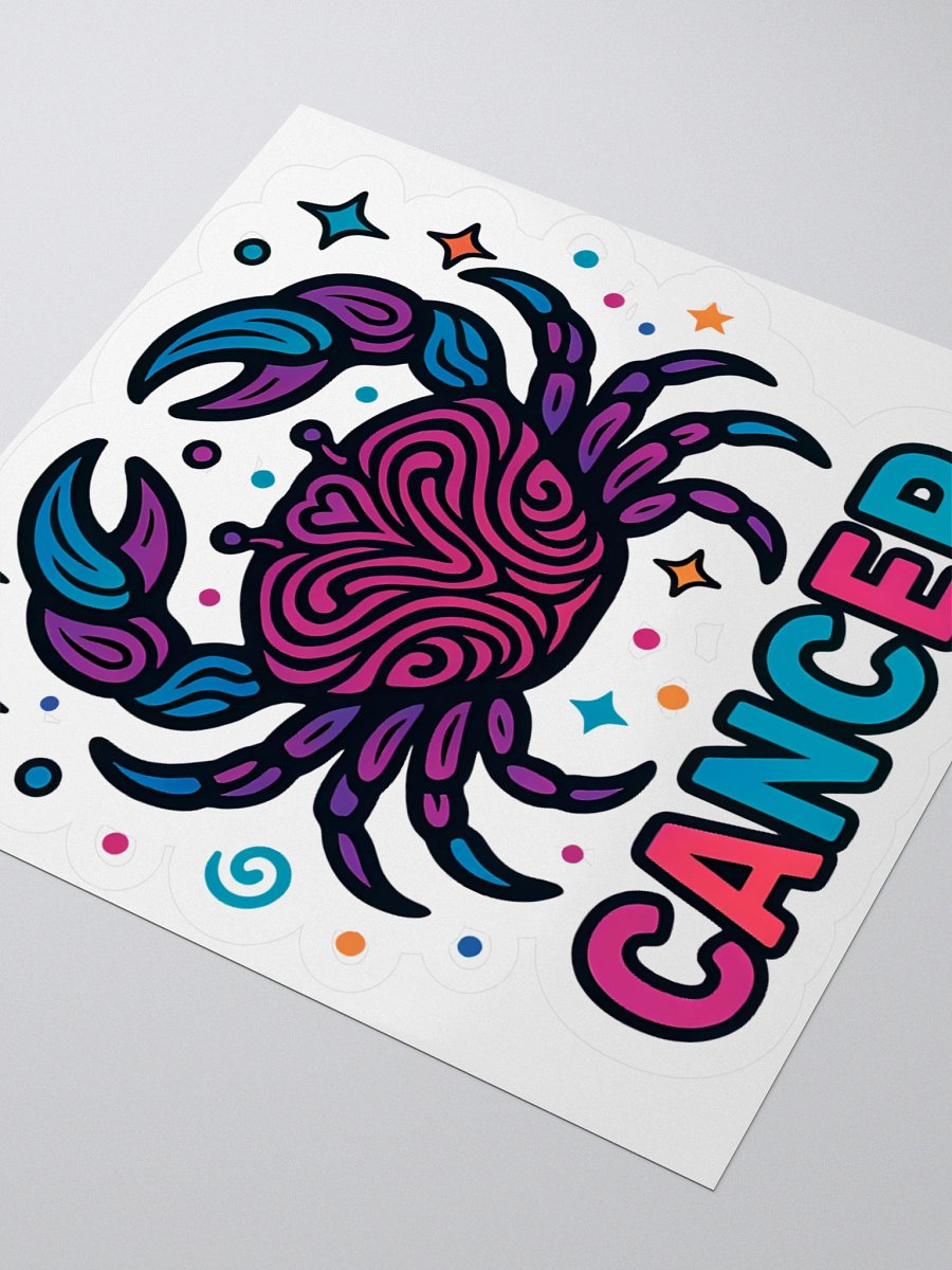 Cancer Zodiac Sign Sticker product image (9)