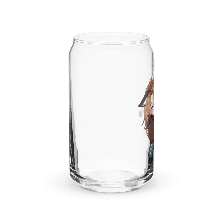 Can shaped glass drink cup product image (40)