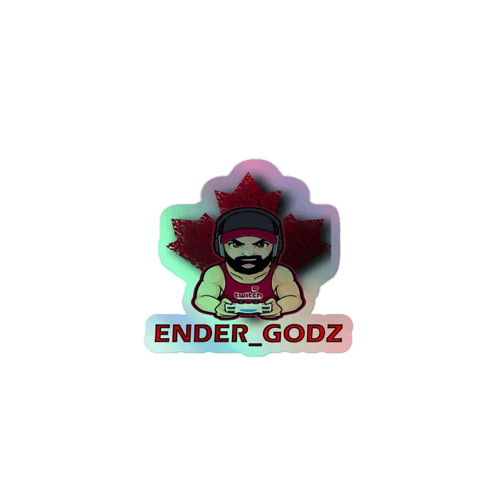 Ender's Maple Leaf Holo Sticker product image (1)