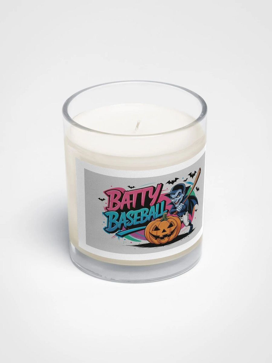 Batty Baseball Soy Wax Candle product image (2)
