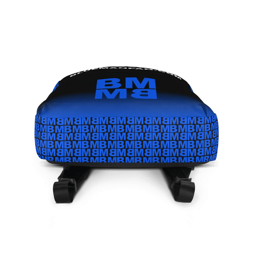Blue Man Fans Hand Print Backpack product image (4)