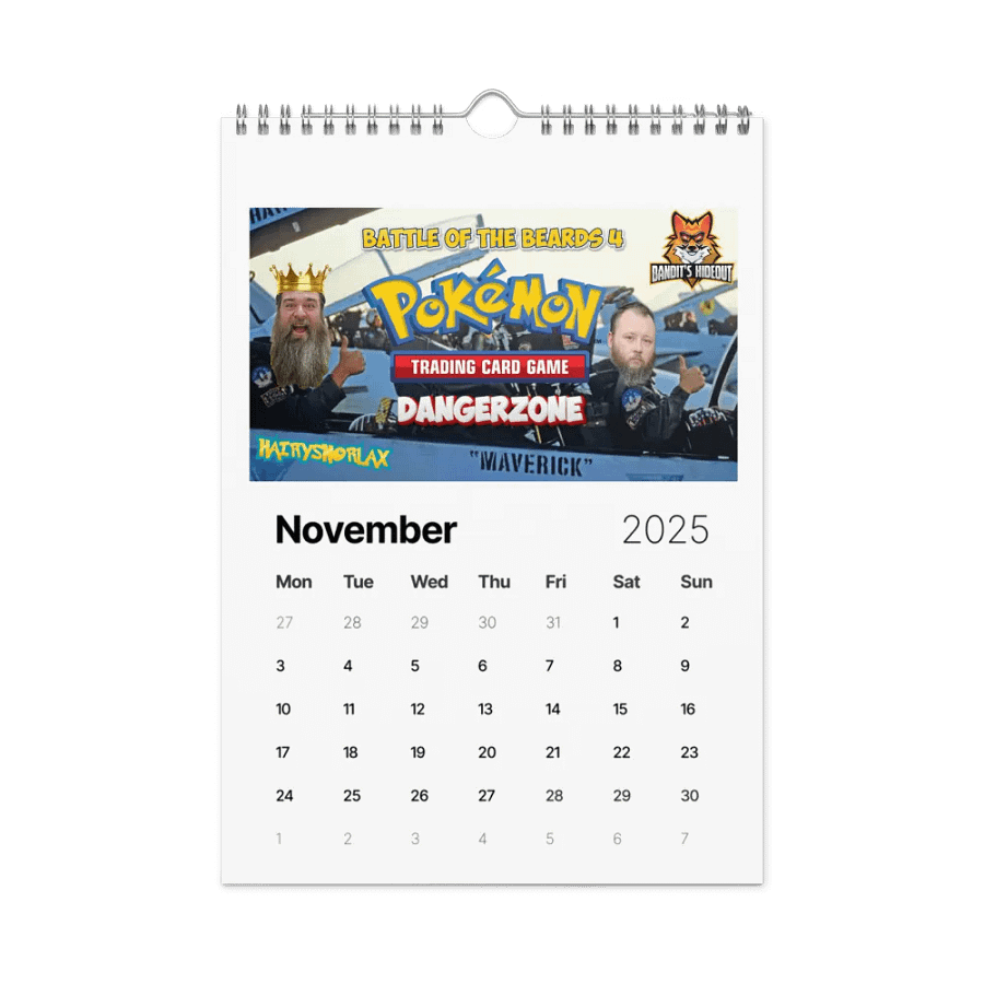 Hairy Snorlax Wall Calendar (2025) product image (11)