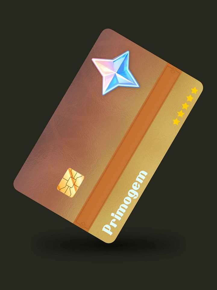 Primogem Card (Holographic) product image (1)