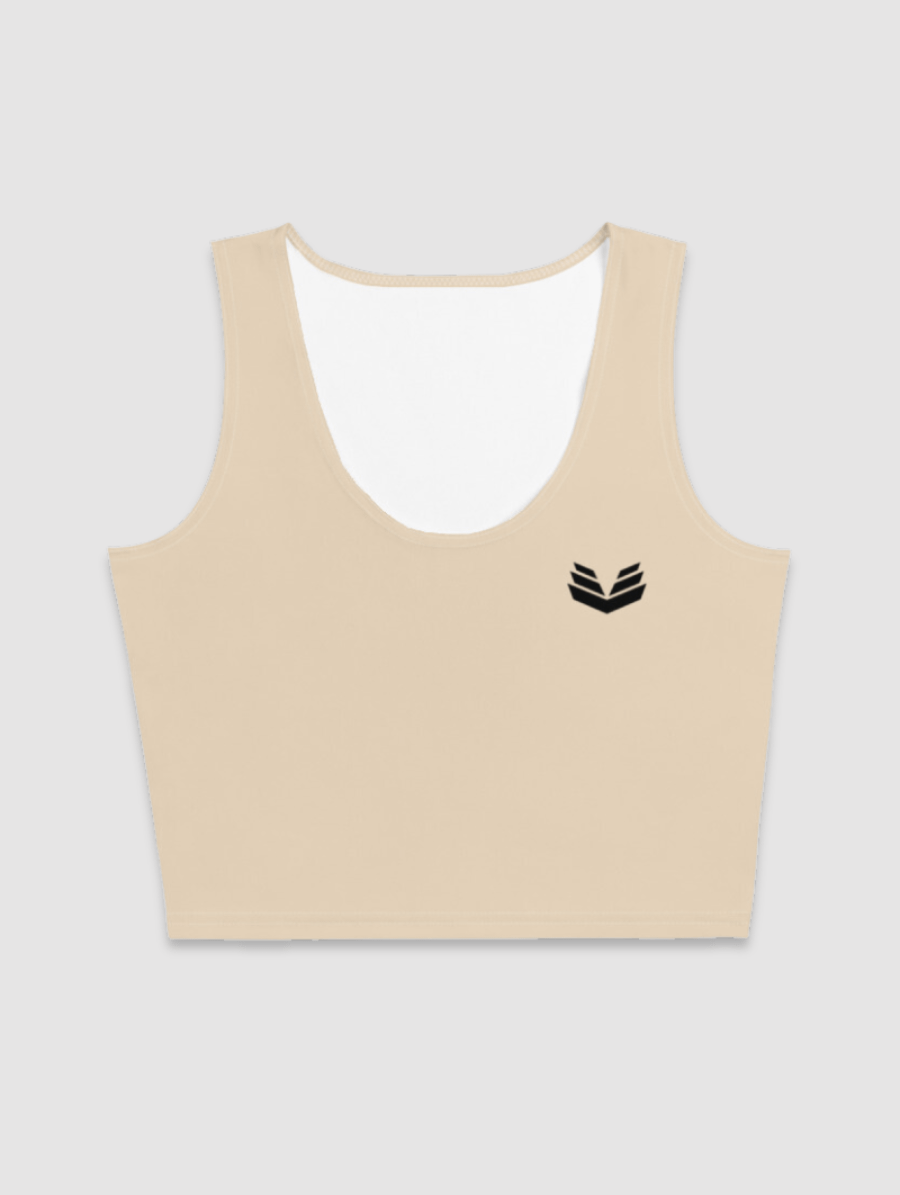 SS'23 Crop Top Tee - Khaki product image (1)