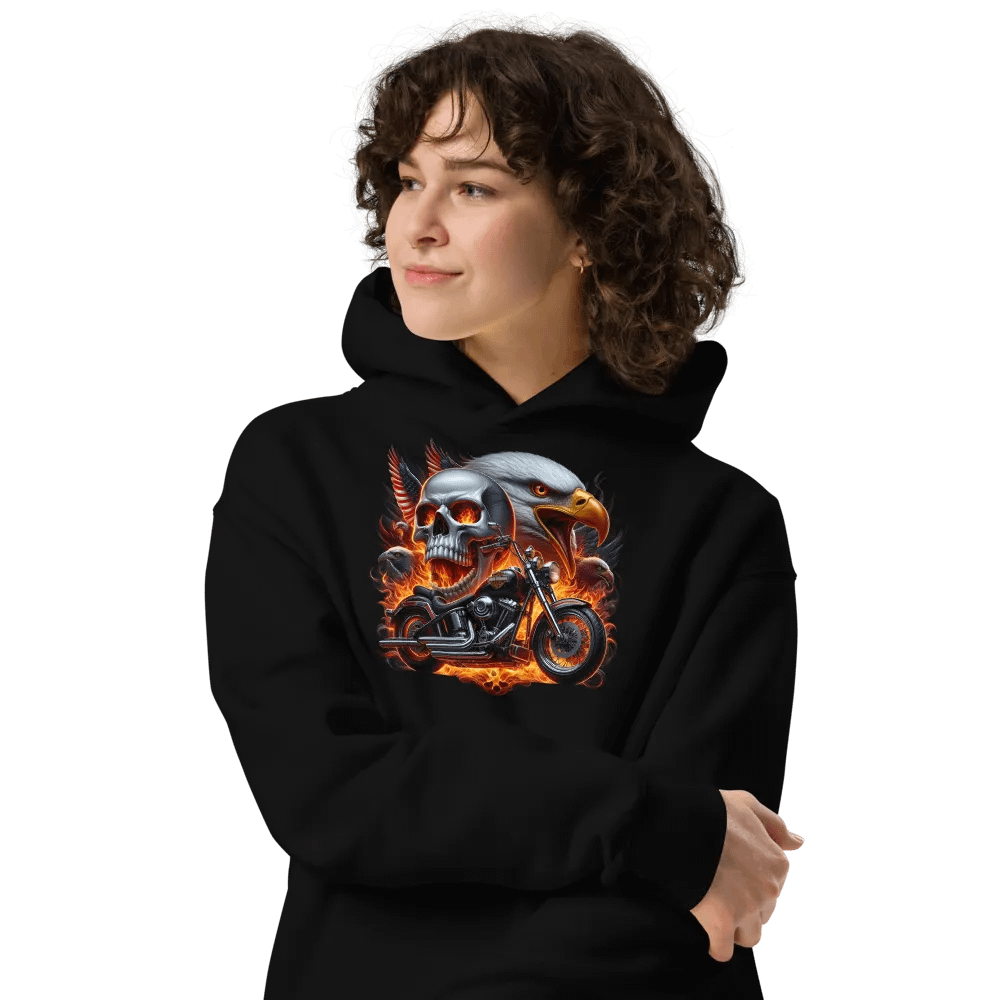 Inferno Patriot Unisex Oversized Hoodie #37 product image (4)