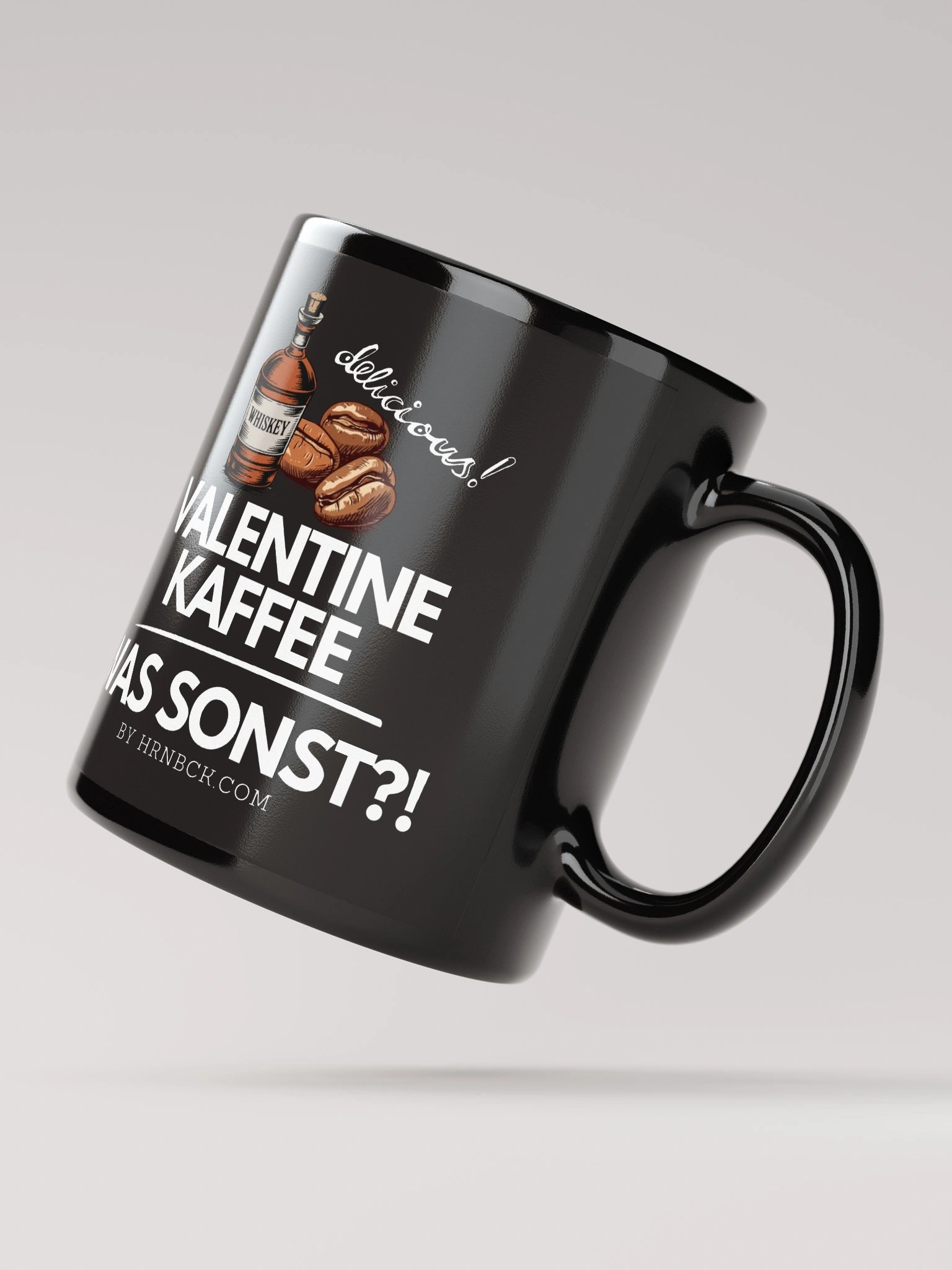 HRNBCK MUG – Valentine Kaffee Black Edition product image (3)