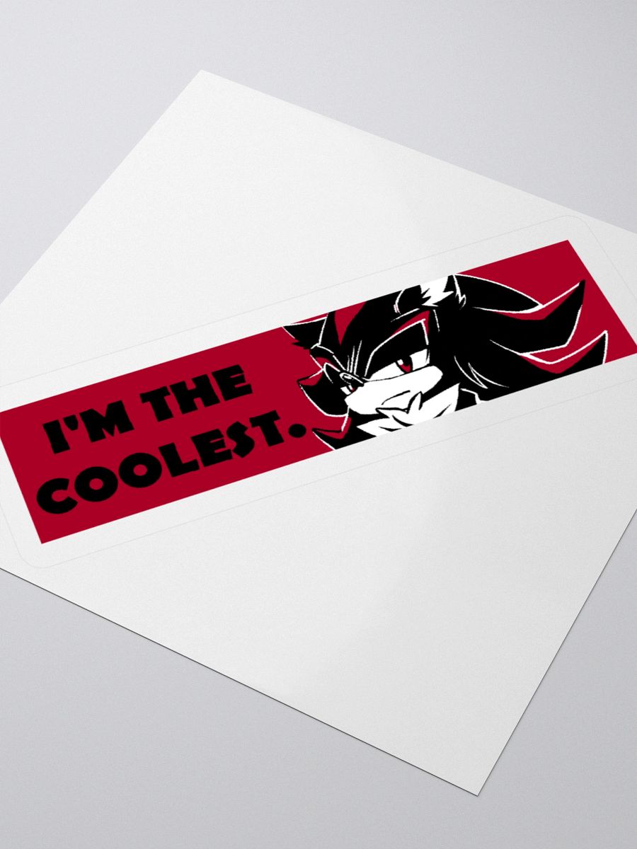 The Coolest Kiss Cut Sticker product image (3)