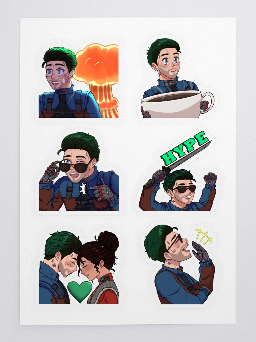Corey Emotes Sticker Pack product image (3)