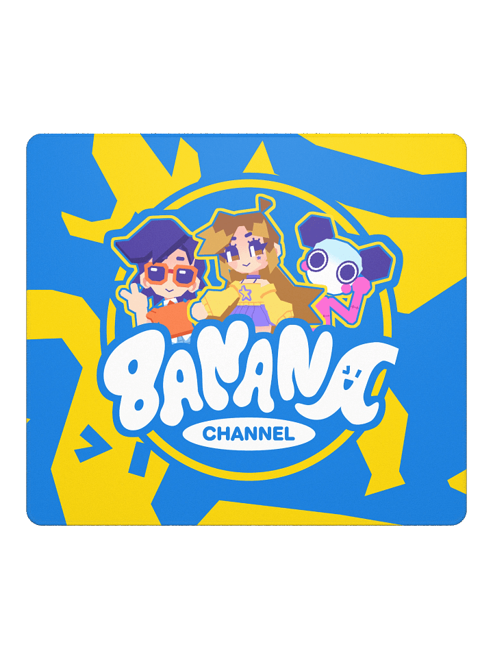 BANANA CHANNEL GAMING MOUSEPAD product image (1)