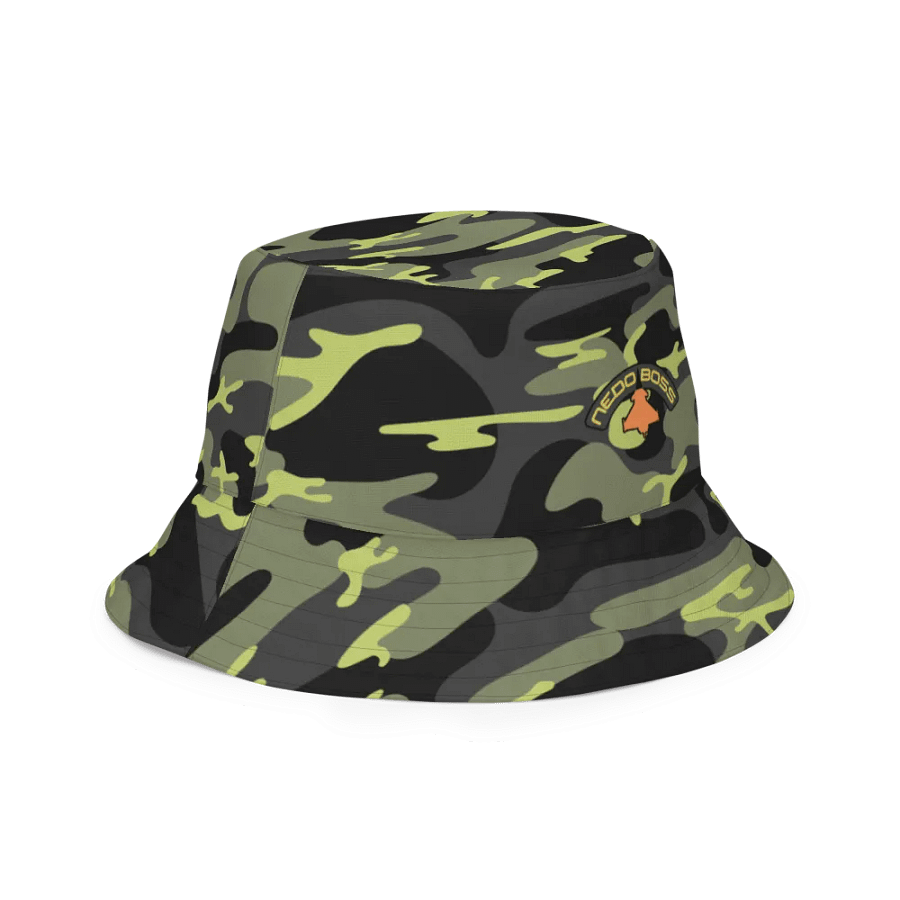 Reversible Camo Wave Bucket Nedo Boss Hat product image (5)