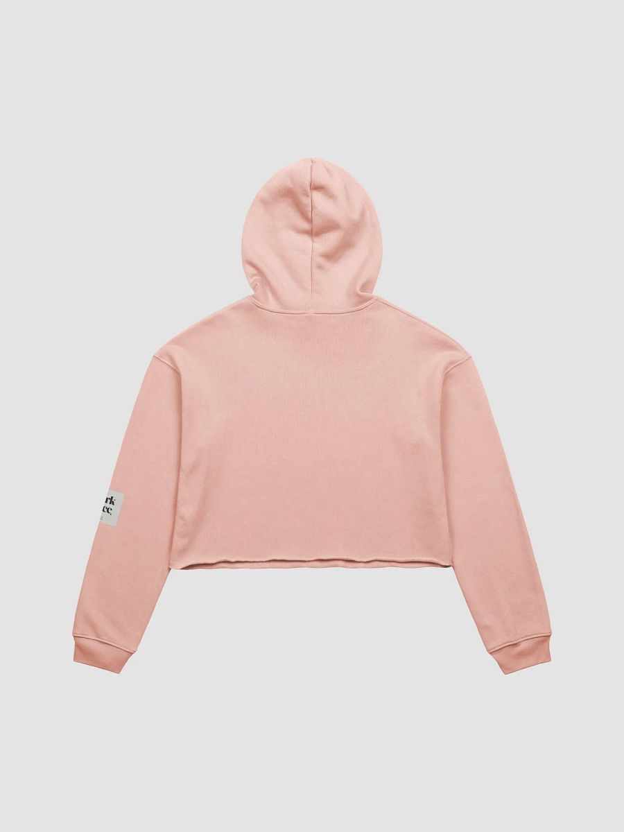 Loves Cats Will Vote Cropped Hoodie product image (2)