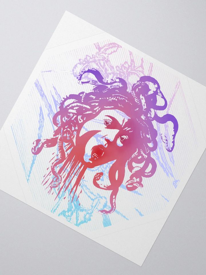 Sticker - Medusa on Purple Irises product image (2)
