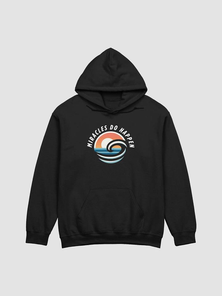 Sunset Wave Classic Hoodie | Miracles do happen product image (6)
