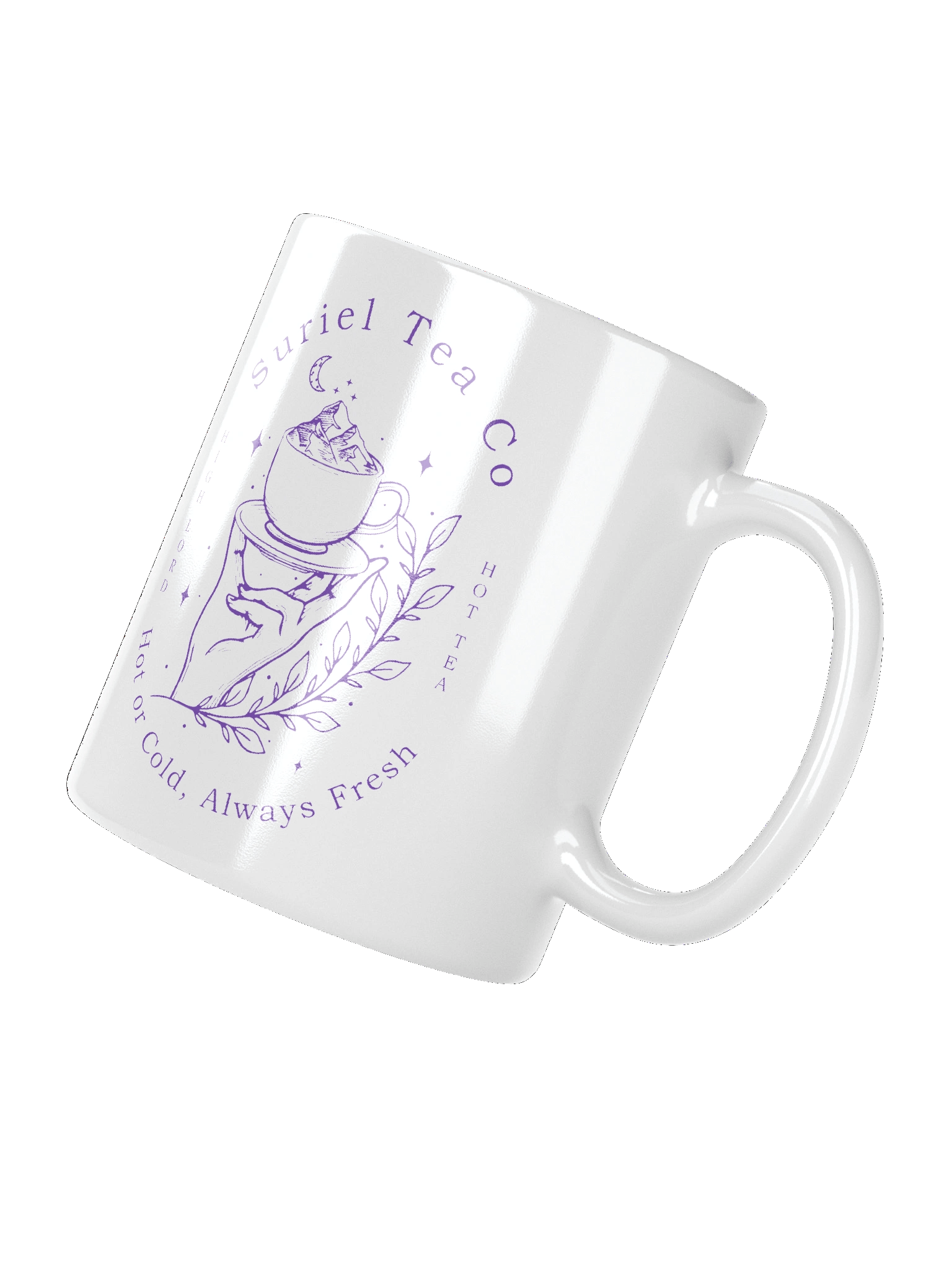 The Suriel Tea Co Suriel Tea Company Spill The Tea Velaris ACOTAR Symbol Classic Coffee Mug 1WH3 product image (3)
