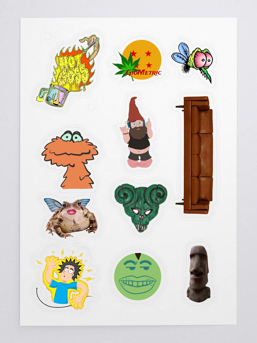 Couch Homies Sticker Sheet product image (3)