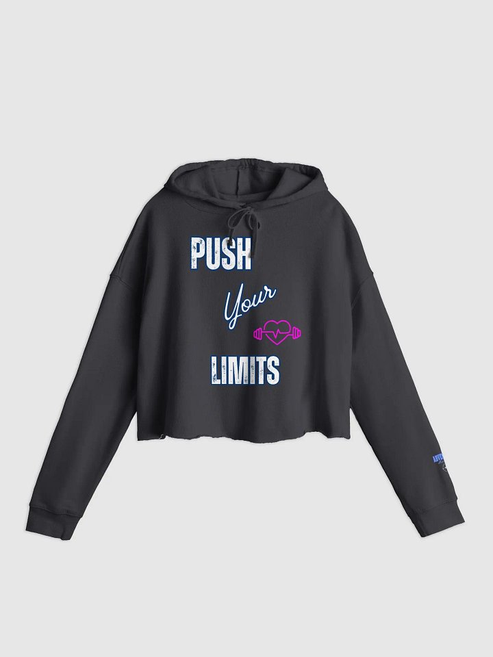 Push your limits Women's Cropped Hoodie product image (2)