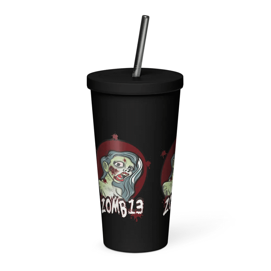 Undead Elegance Insulated Tumbler with a Straw product image (8)