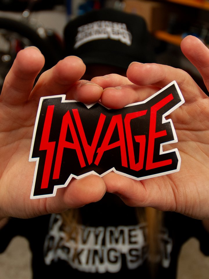 Savage Sticker (4 pack) product image (1)