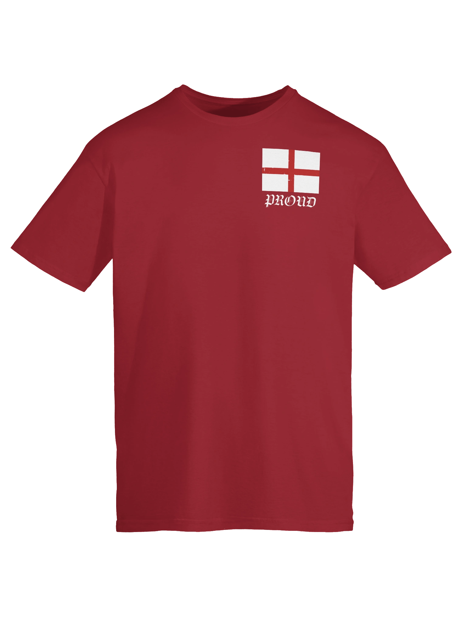 Proud St George's Flag Unisex Tee product image (9)
