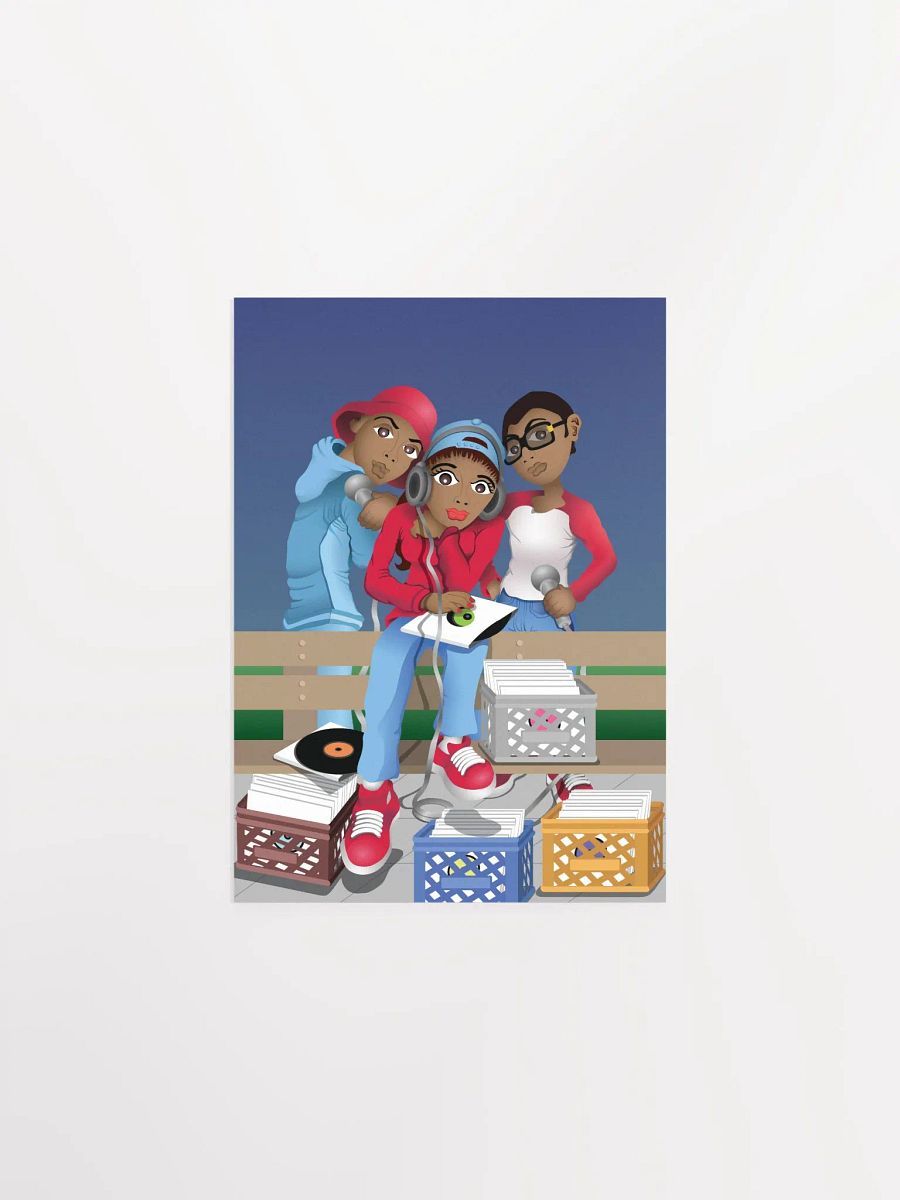 Rockin' The Block Party at Night Poster product image (1)