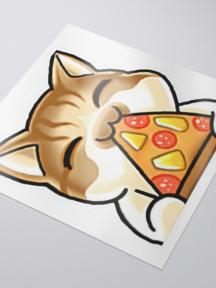 Pizza Nom Sticker product image (3)