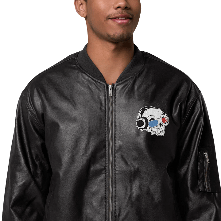 Gamin Buddy Faux Leather Bomber product image (1)