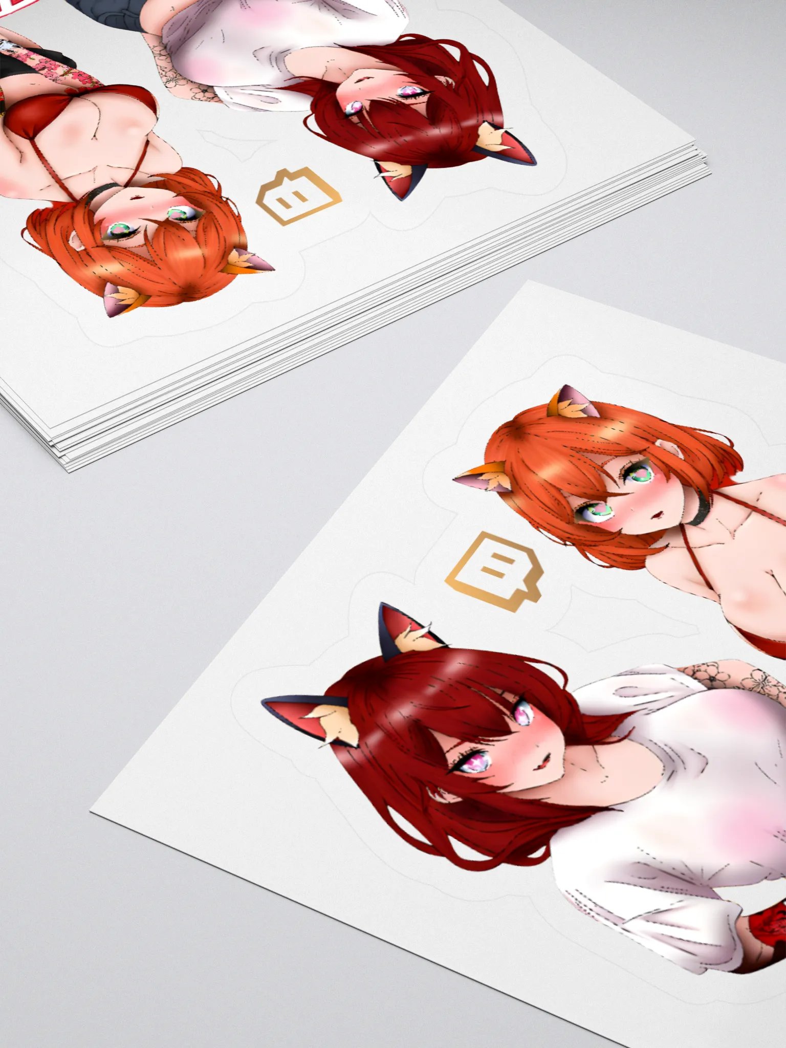 Double Trouble Kiss Cut Stickers product image (4)