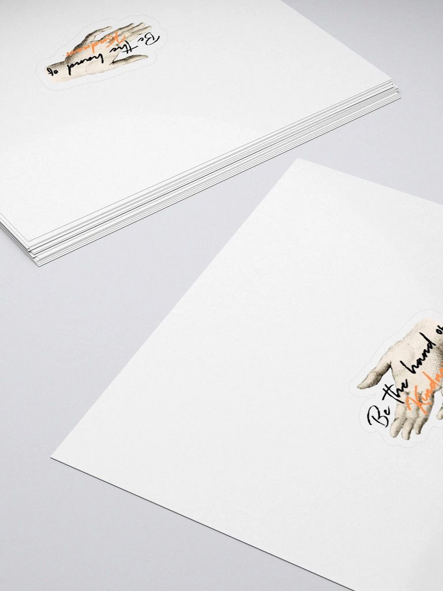 Be the Hand of Kindness Sticker product image (4)