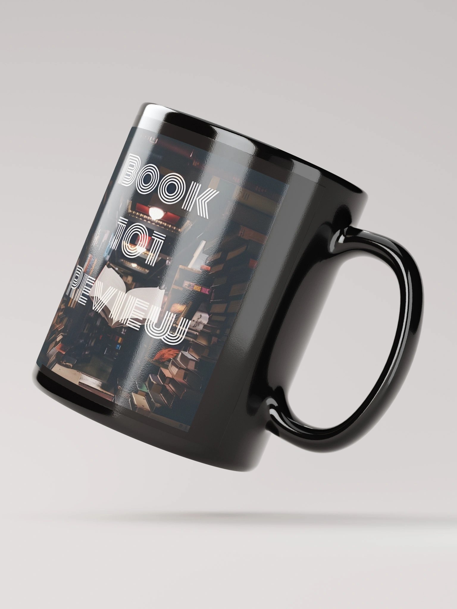 Black Glossy Mug product image (4)